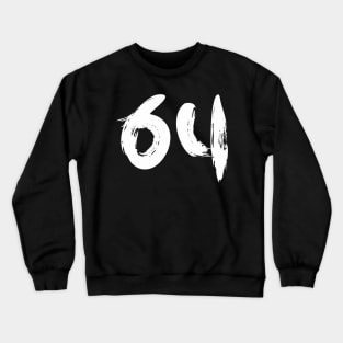 Number 64 Crewneck Sweatshirt